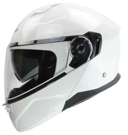 Caldera Full Face Modular Helmet Pearl White from K and G Cycles!