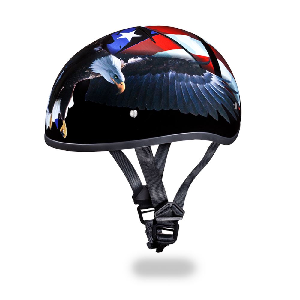Daytona Skull Cap Freedom Half Helmet