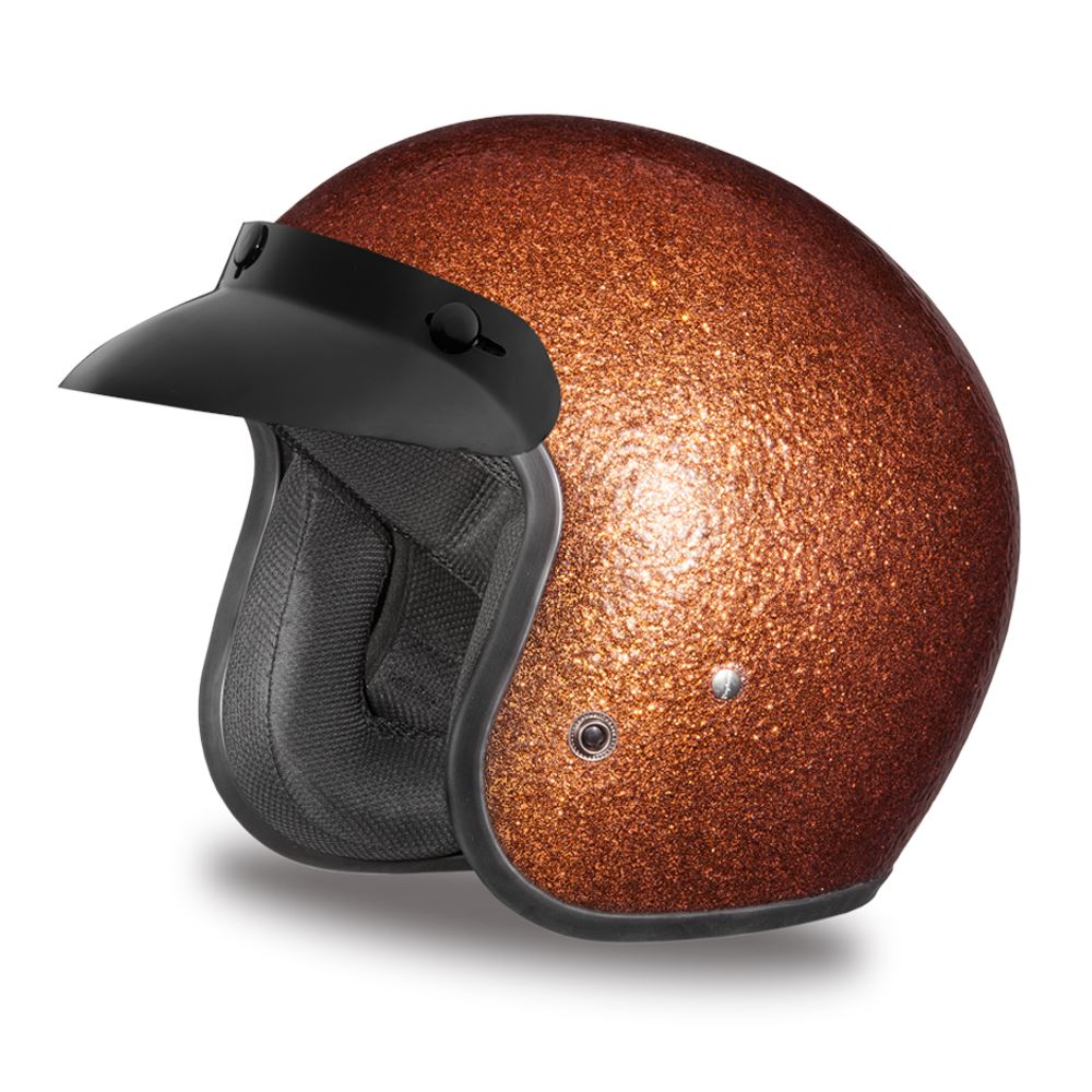 D.O.T. Root Beer Metal Flake 3/4 Motorcycle Helmet from K and G Cycles! D.O.T. Root Beer Metal Flake 3/4 Motorcycle Helmet from K and G Cycles!