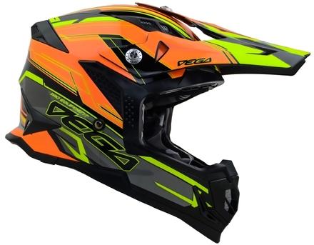 Vega Mcx Helmet MCX Off-Road Helmet Orange Stinger From K