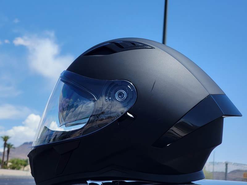 Vega Hole Shot Helmet, Matte Black1